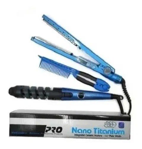 Alisadora y Rizador 2 en 1