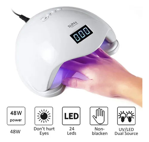 Secador de Uñas UV/LED Profesional Láser Secado Rápido