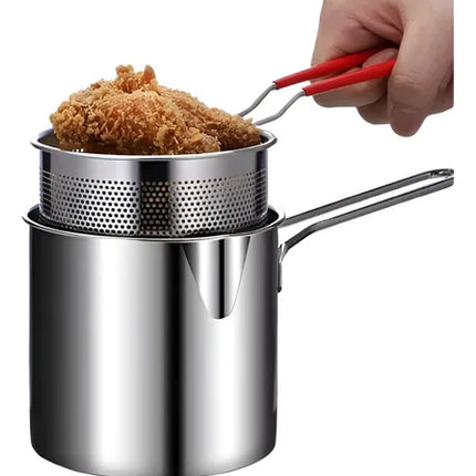 Freidora Eléctrica Compacta con Canasta