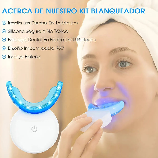 Kit De Blanqueamiento Dental LED