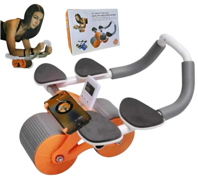 Rueda para Ejercicio Abdominal con 4 soportes