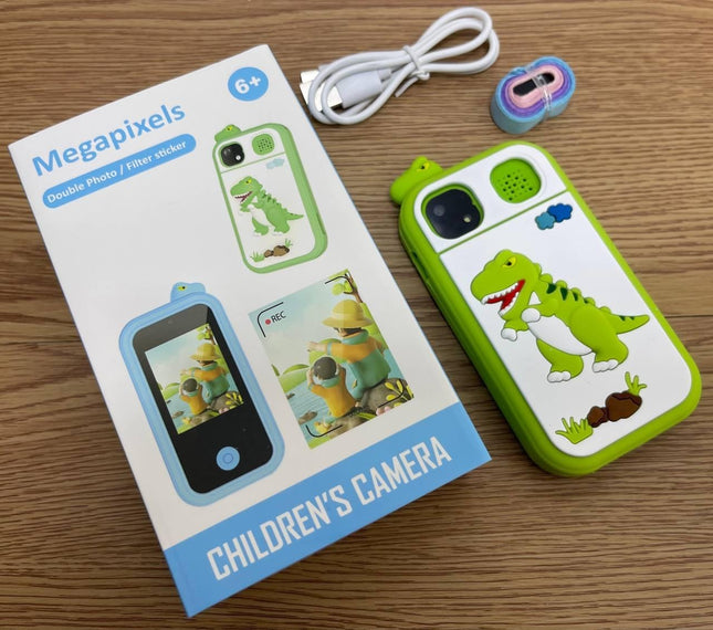 Mini Teléfono Inteligente Infantil con Cámara y Forro Protector