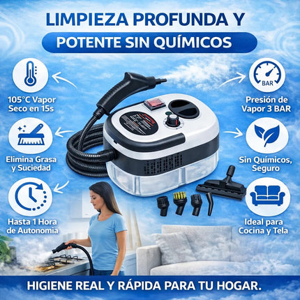 Limpiador a Vapor a Presión